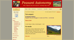 Desktop Screenshot of peasantautonomy.org